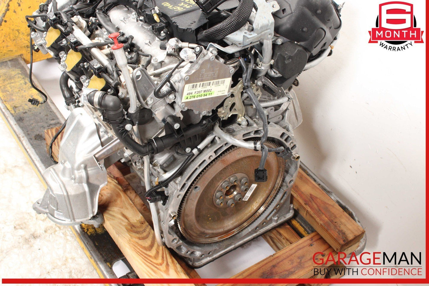 15-20 Mercedes W207 E400 E450 M276 RWD Engine Motor Assembly 276.824 OEM 94k