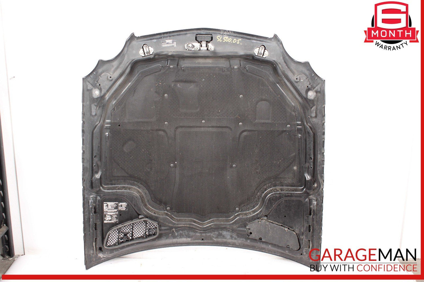 03-08 Mercedes R230 SL500 Front Hood Bonnet Cover Panel Assembly OEM