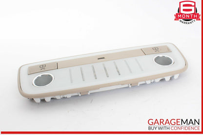 10-18 Mercedes W212 E350 Rear Overhead Dome Light Beige 2128205001 OEM