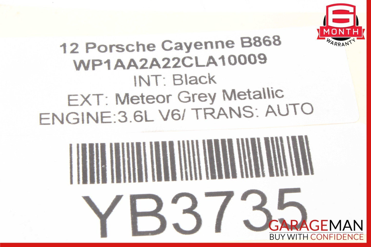 11-18 Porsche Cayenne 958 Rear Left Driver Side Lower Control Arm OEM