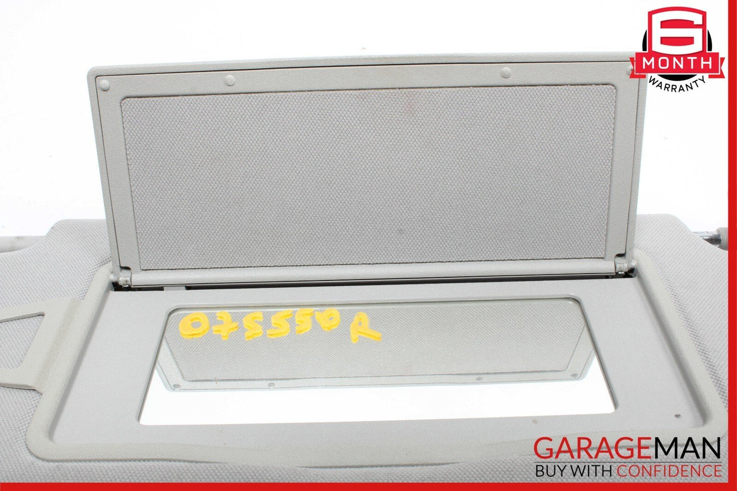 Mercedes W221 S550 CL550 Sun Visor Sunvisor Shade Cover Right Passenger Gray OEM