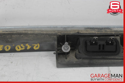 06-13 Mercedes W251 R350 R500 Rear Trunk Tailgate Handle Trim Cover Chrome OEM