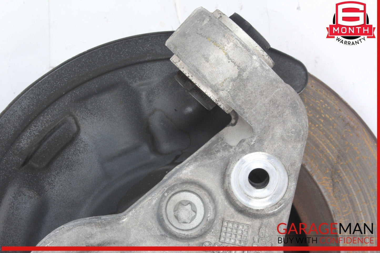 14-19 Mercedes W117 CLA250 Rear Left Side Spindle Knuckle Hub w/ Rotor Disc