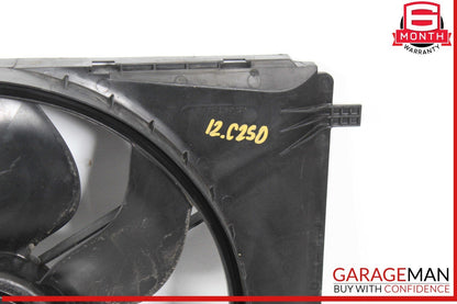 08-20 Mercedes W204 C250 E250 Engine Radiator Cooling Fan Motor Assembly OEM