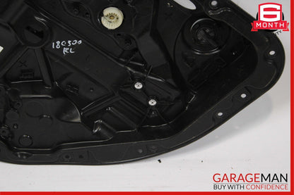15-20 Mercedes W205 C300 C63 Rear Left Side Door Window Regulator Frame Plate