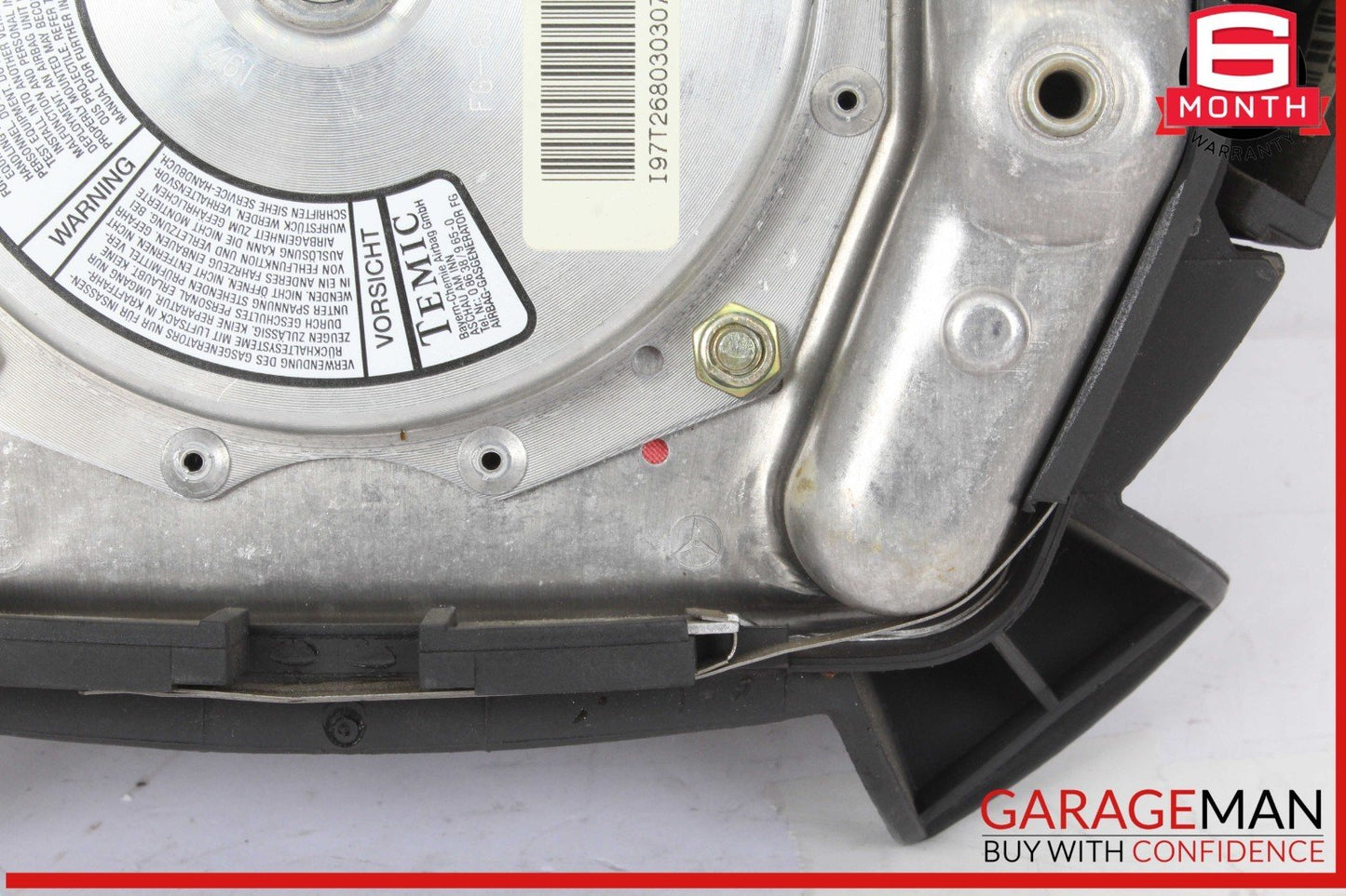 96-98 Mercedes R129 SL500 SL320 Driver Steering Wheel Airbag Air Bag SRS OEM