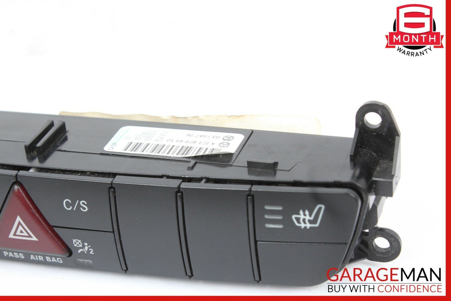06-10 Mercedes W251 R350 R500 Center Dashboard Hazard ESP Control Switch OEM