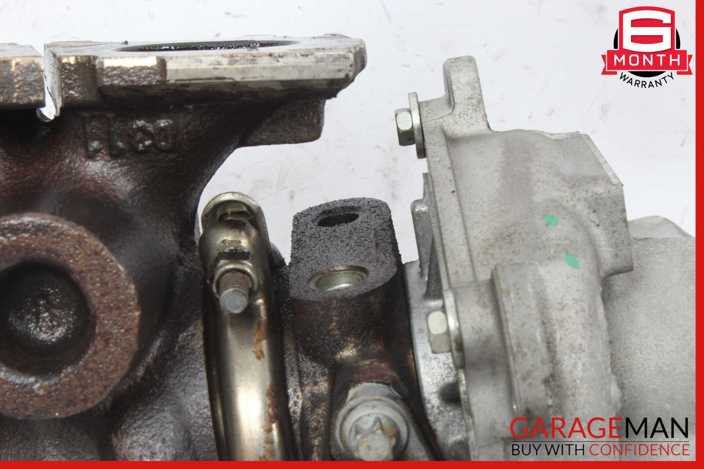 15-20 Mercedes W166 ML400 E450 Left Side Turbocharger Turbo Charger Manifold OEM