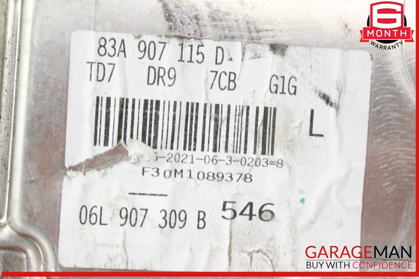 19-24 Audi Q3 Engine Computer ECU ECM Control Module Unit Bosch 06L907309B OEM