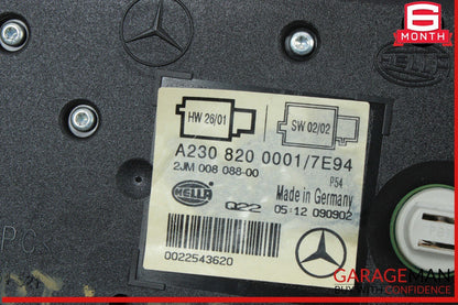 03-04 Mercedes R230 SL500 SL55 AMG Front Overhead Top Upper Dome Light Lamp OEM