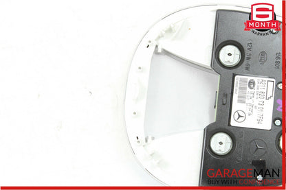 07-09 Mercedes W211 E350 E550 Rear Overhead Dome Light Reading Map Gray OEM
