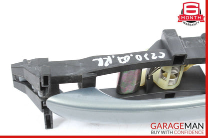 05-07 Mercedes W203 C230 C55 AMG Rear Right Side Exterior Door Handle Gray