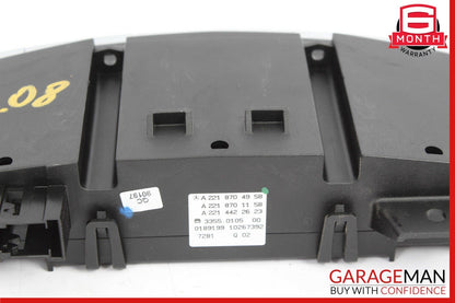 07-14 Mercedes W221 S550 S400 CL550 A/C AC Heater Climate Control Switch OEM