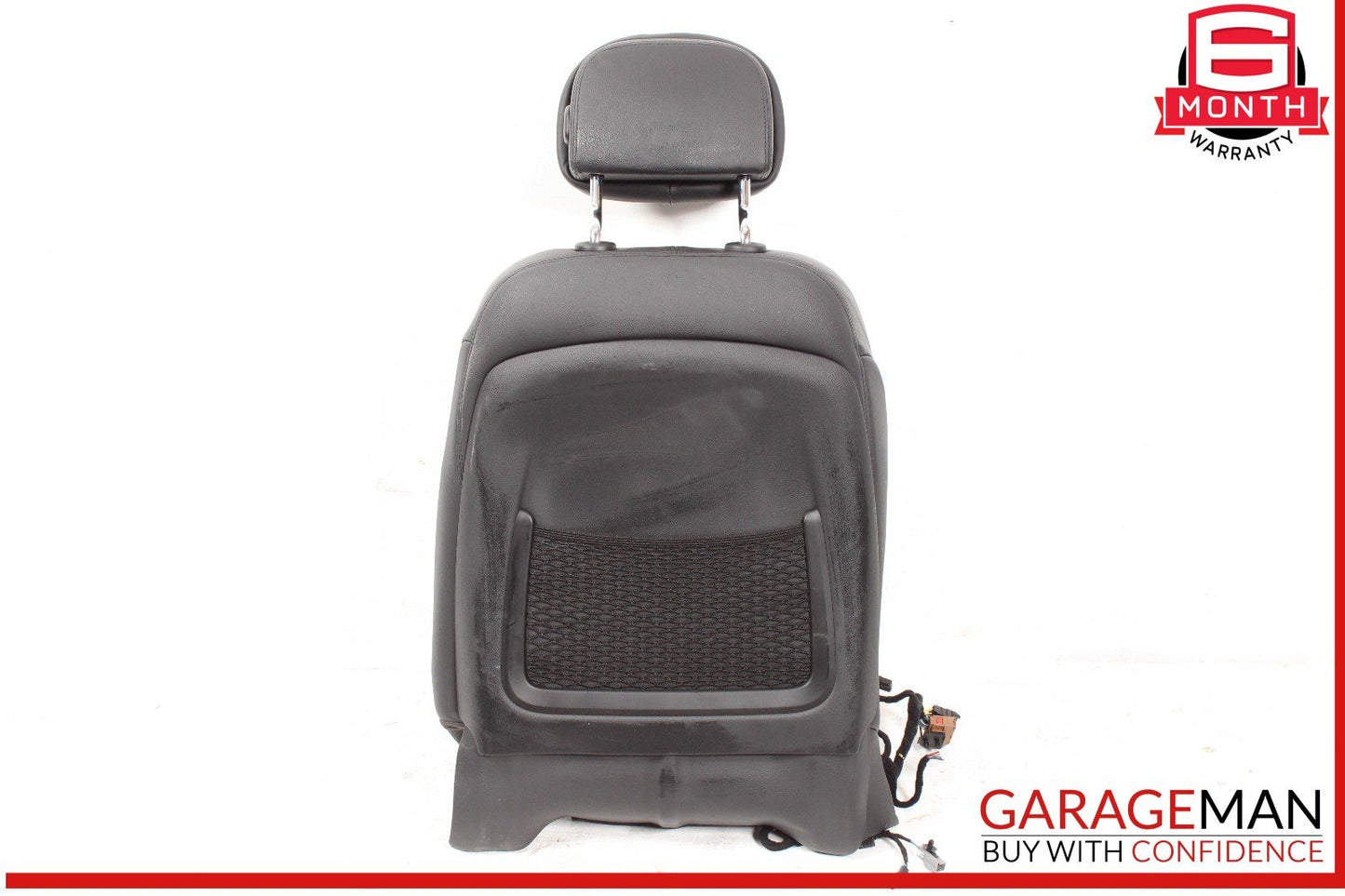 14-17 Maserati Ghibli Front Left Driver Side Top Upper Seat Cushion Cover Black
