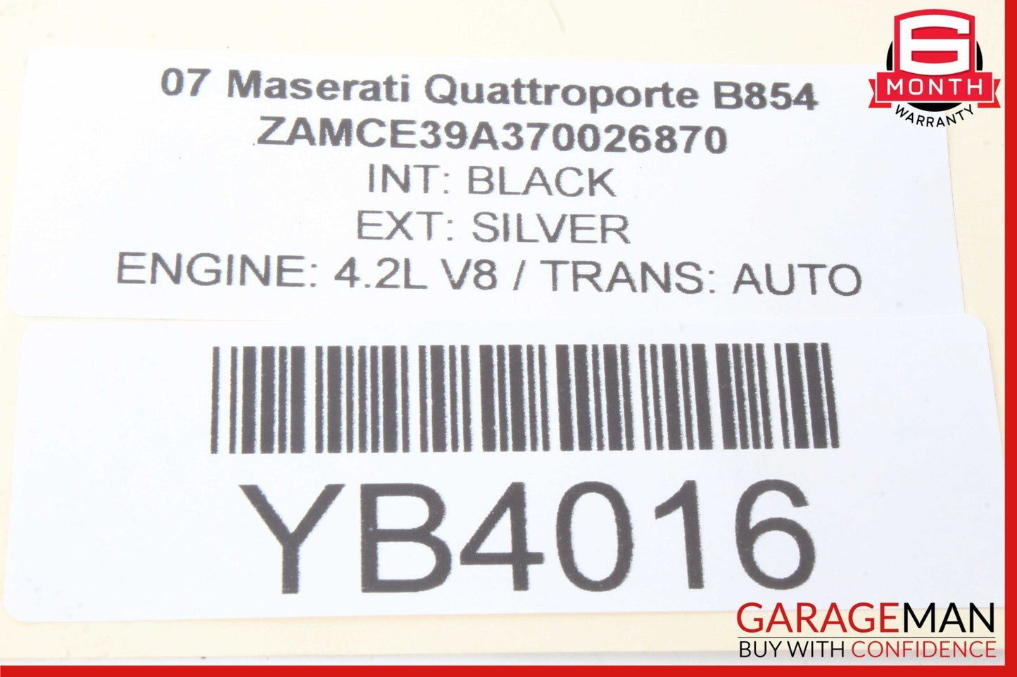03-08 Maserati Quattroporte M139 Front Left Side Headlight Support Bracket OEM