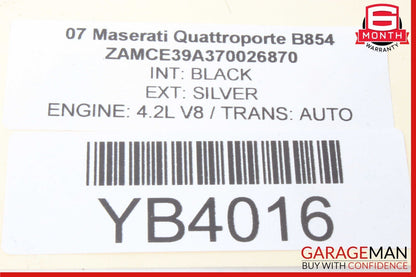 03-08 Maserati Quattroporte M139 Front Left Side Headlight Support Bracket OEM