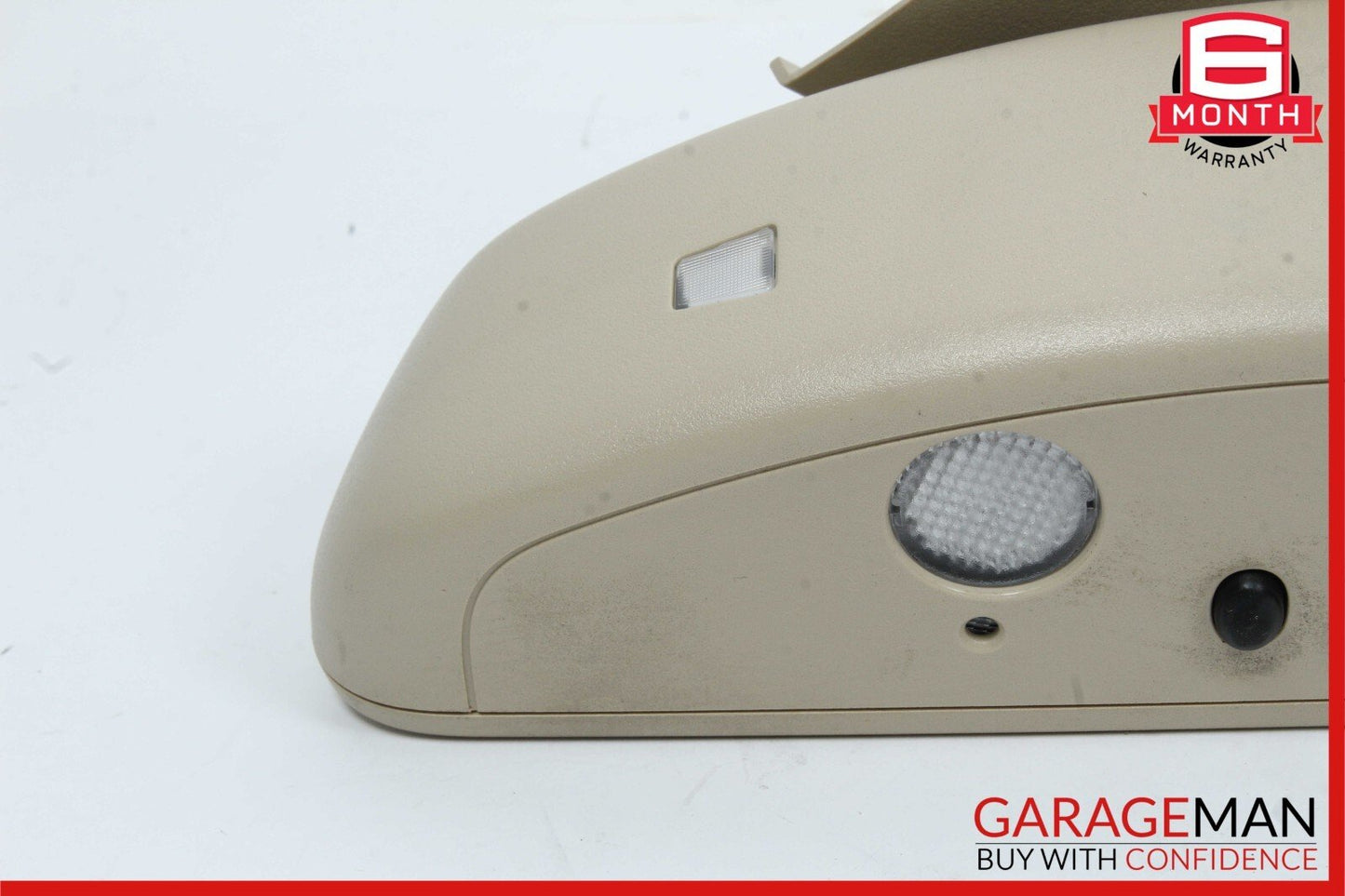 08-15 Mercedes W204 C250 C300 Front Top Upper Rear View Mirror Assembly Beige
