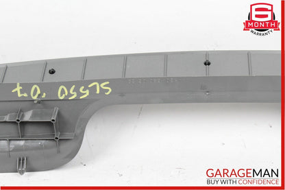 03-08 Mercedes R230 SL550 Rear Trunk Divider Wall Paneling Trim Cover Panel Gray