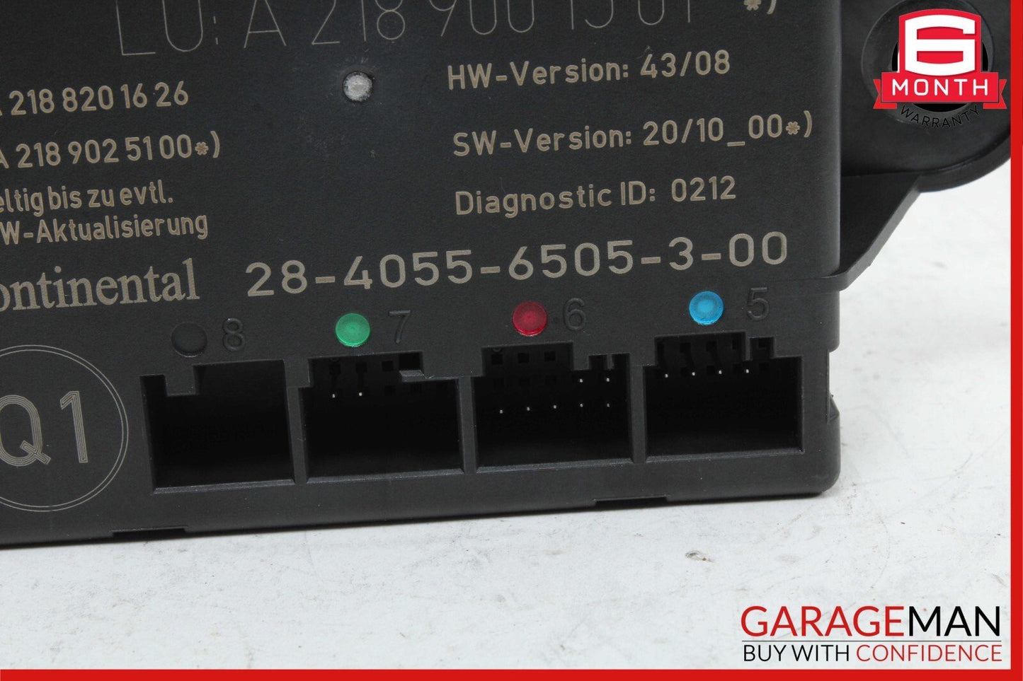 08-18 Mercedes W204 C300 CLS63 E550 Rear Right Side Door Control Module Unit