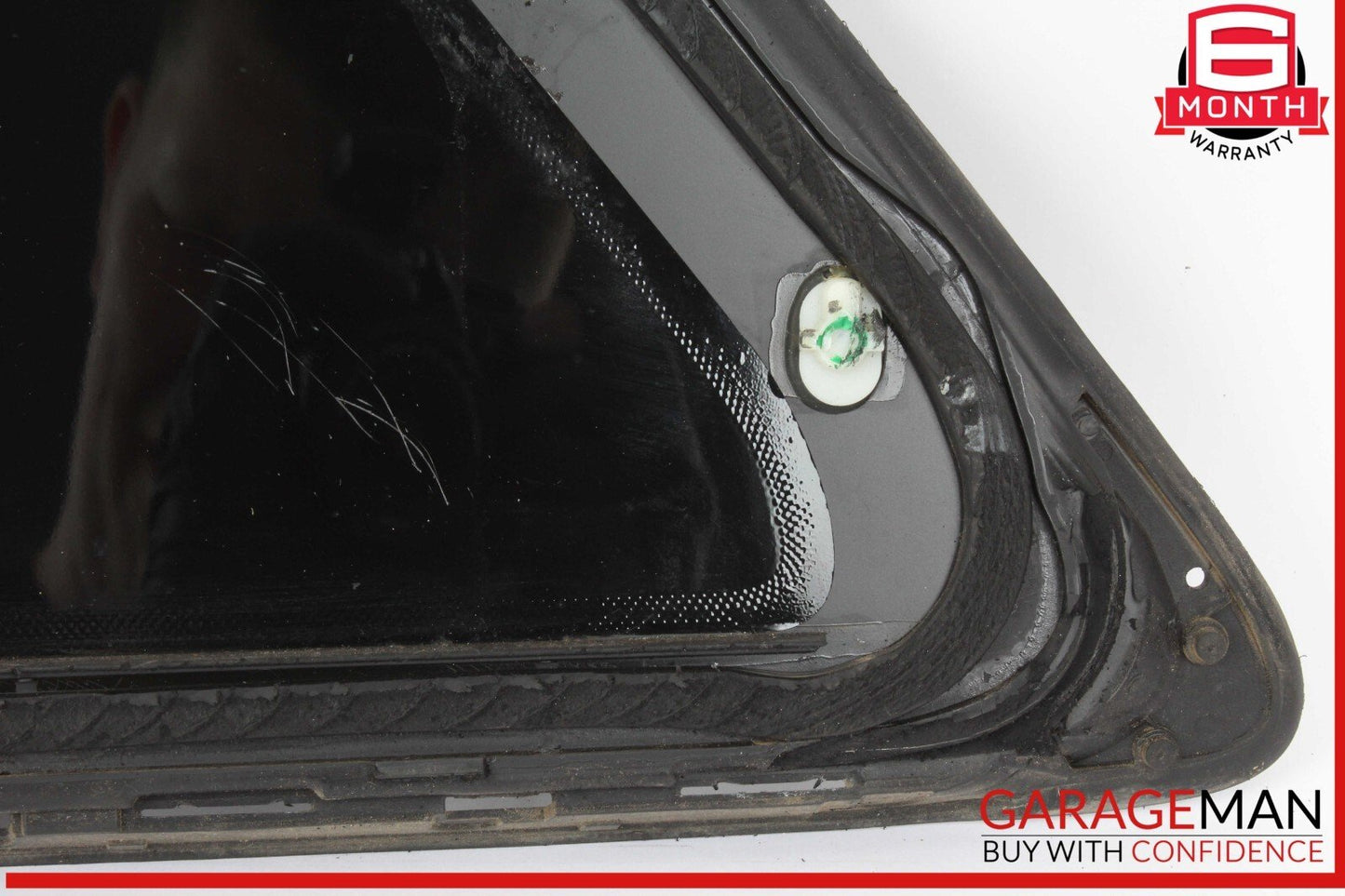 17-24 Audi Q7 Rear Right Passenger Side Quarter Window Glass 4M0845298C OEM