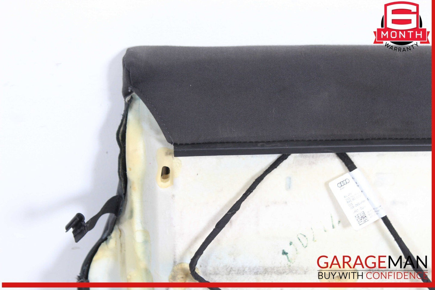 17-24 Audi A4 Front Left Driver Side Lower Bottom Seat Cushion Black OEM