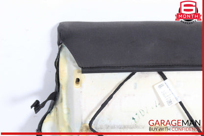 17-24 Audi A4 Front Left Driver Side Lower Bottom Seat Cushion Black OEM