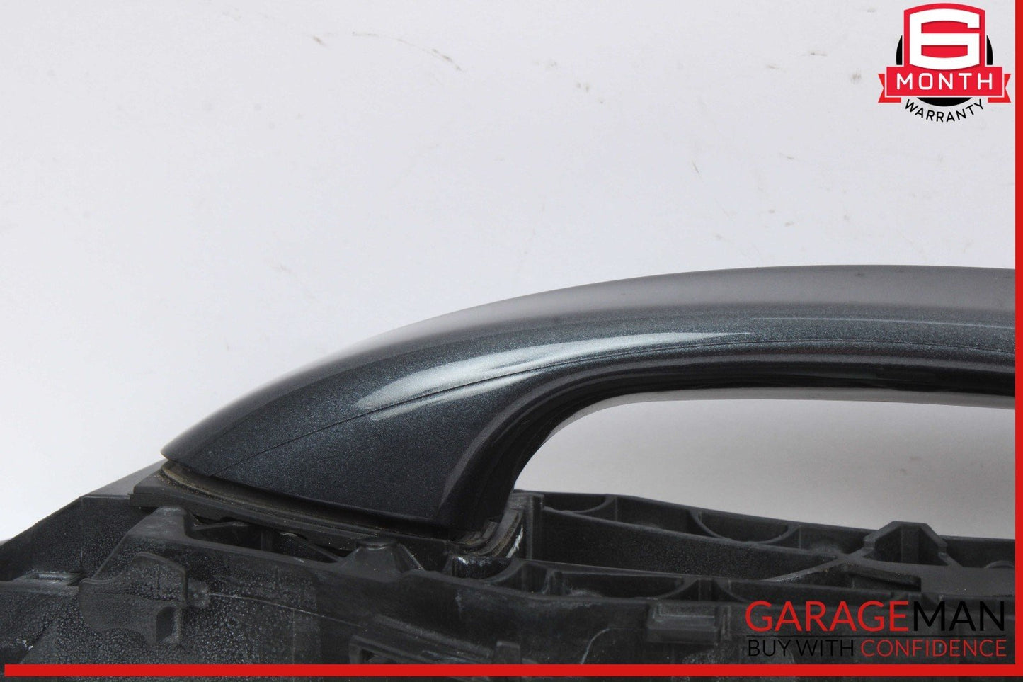 15-20 Mercedes W205 C300 4MATIC Rear Left Side Exterior Door Handle Gray OEM