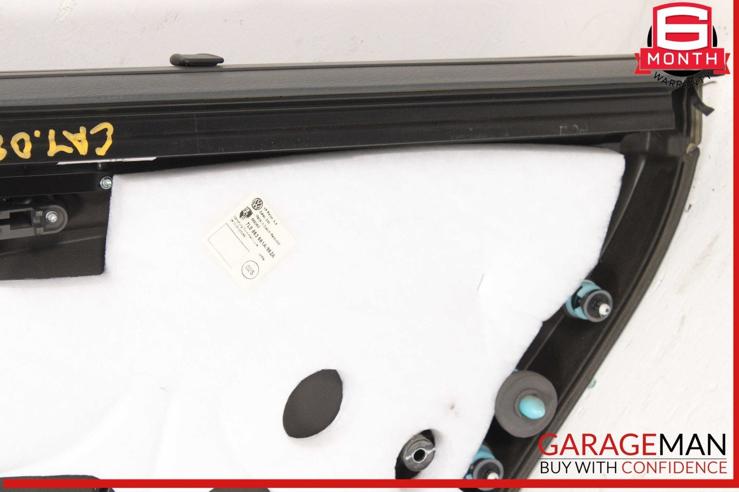 03-10 Porsche Cayenne 955 957 Rear Left Interior Door Panel Trim Cover OEM
