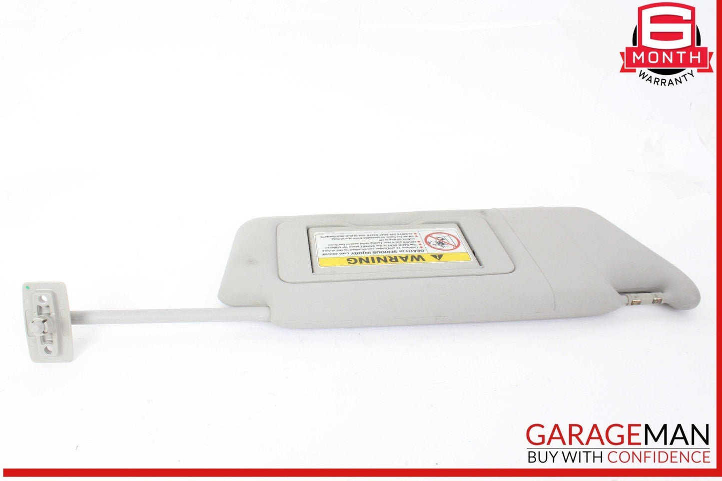 01-07 Mercedes W209 CLK500 Front Right Side Sun Visor Sunvisor Gray 2038170320