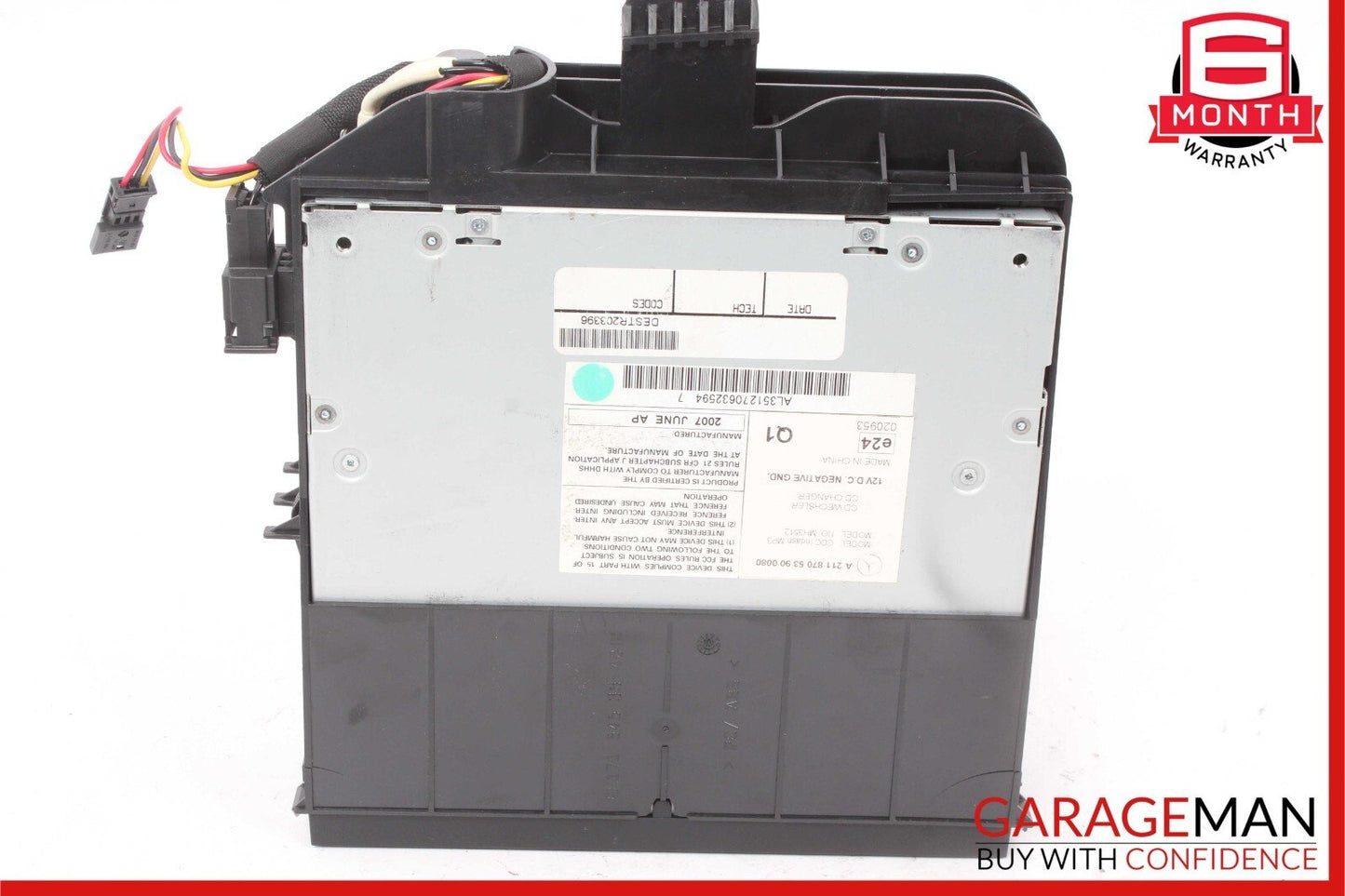 03-13 Mercedes SLK280 ML500 E320 CLS550 Radio 6 Disk CD Changer Player OEM
