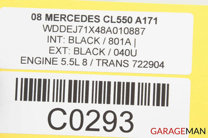 07-13 MERCEDES W216 CL550 S550 FRONT RIGHT SEAT CONTROL SWITCH Q01 OEM