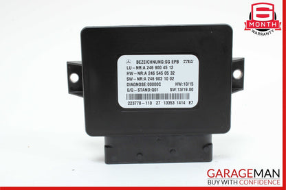 12-16 Mercedes R172 SLK250 SLK350 Hand Parking Brake Control Module Unit OEM