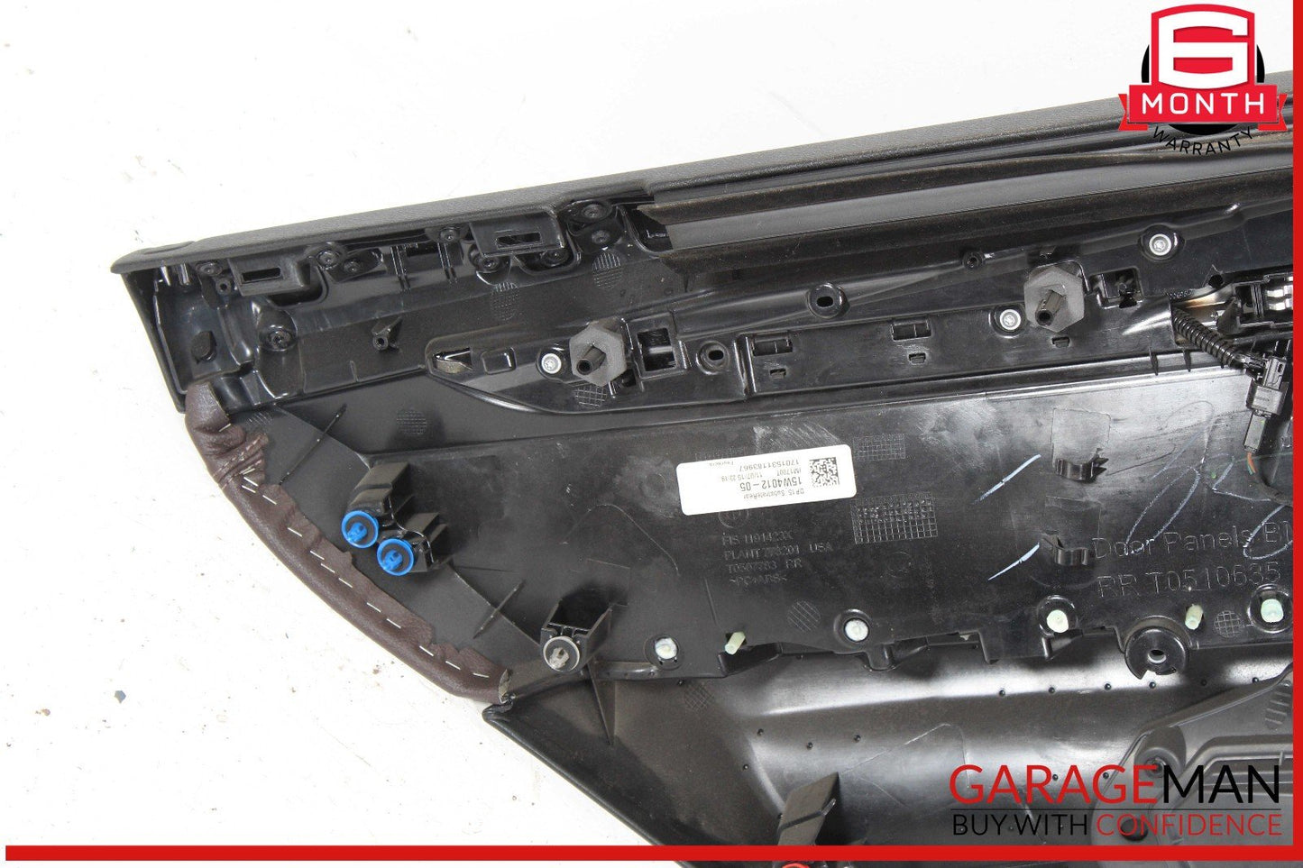 14-18 BMW X5 Rear Right Interior Door Panel Trim OEM