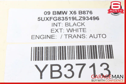 08-14 BMW E71 X6 xDrive50i Rear Left or Right Pneumatic Air Shock Spring OEM