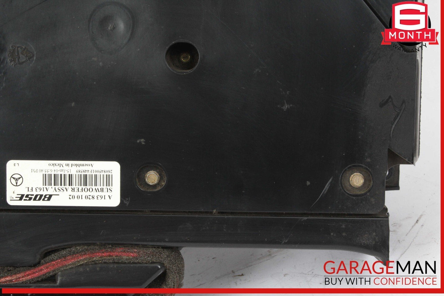 02-05 Mercedes W163 ML500 ML320 Subwoofer Sub Woofer Speaker 1638201002 OEM