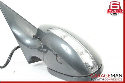 07-09 Mercedes W221 S550 Front Left Side Mirror Door Rear View Flintgray
