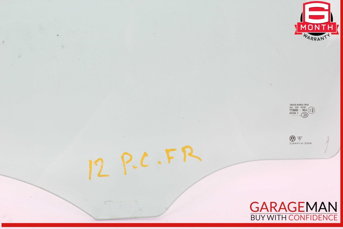 11-18 Porsche Cayenne S 958 Front Right Passenger Side Door Window Auto Glass