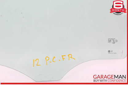 11-18 Porsche Cayenne S 958 Front Right Passenger Side Door Window Auto Glass