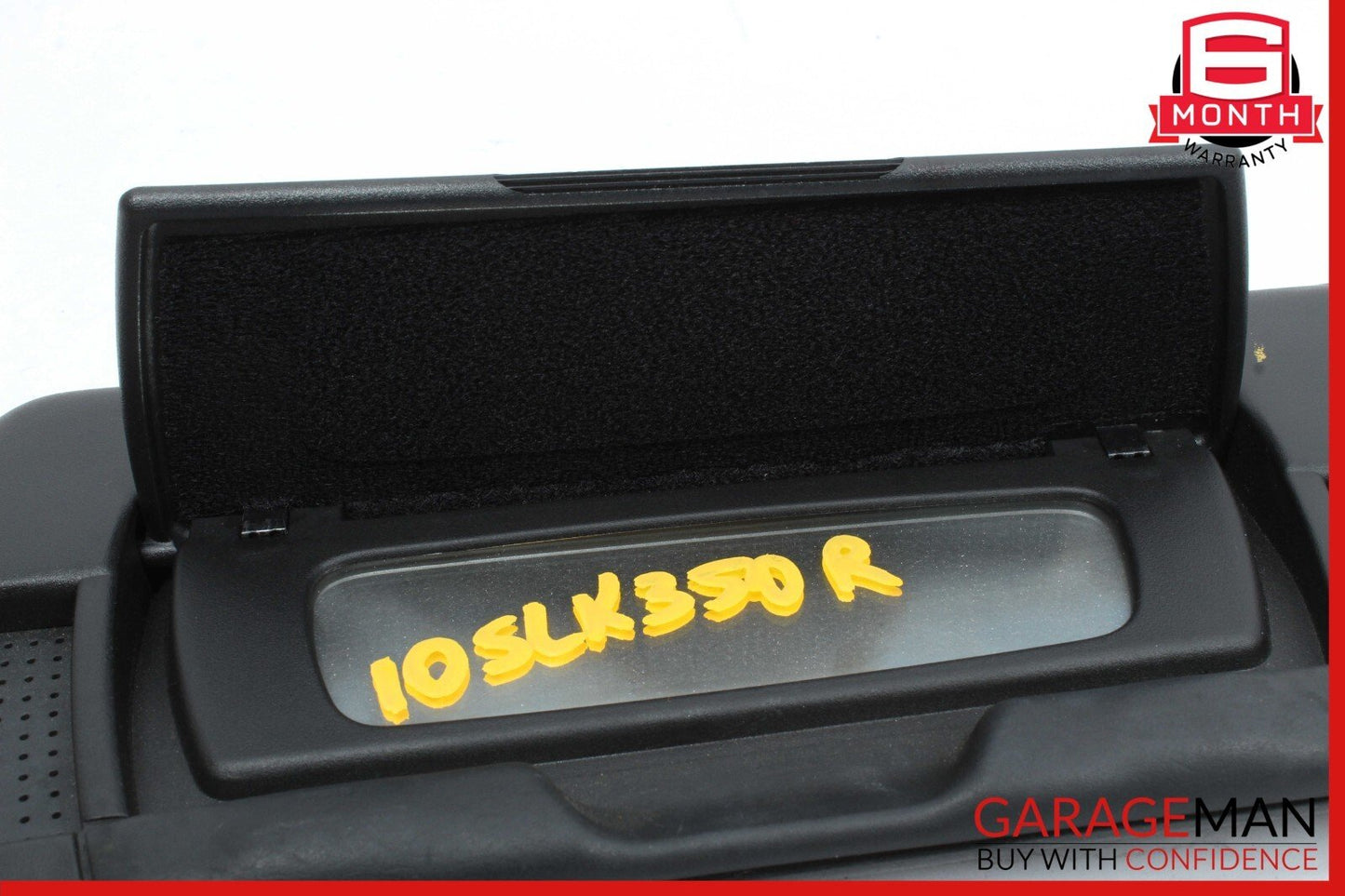 05-11 Mercedes R171 SLK350 Front Right Side Sun Visor Sunvisor Shade Cover Black