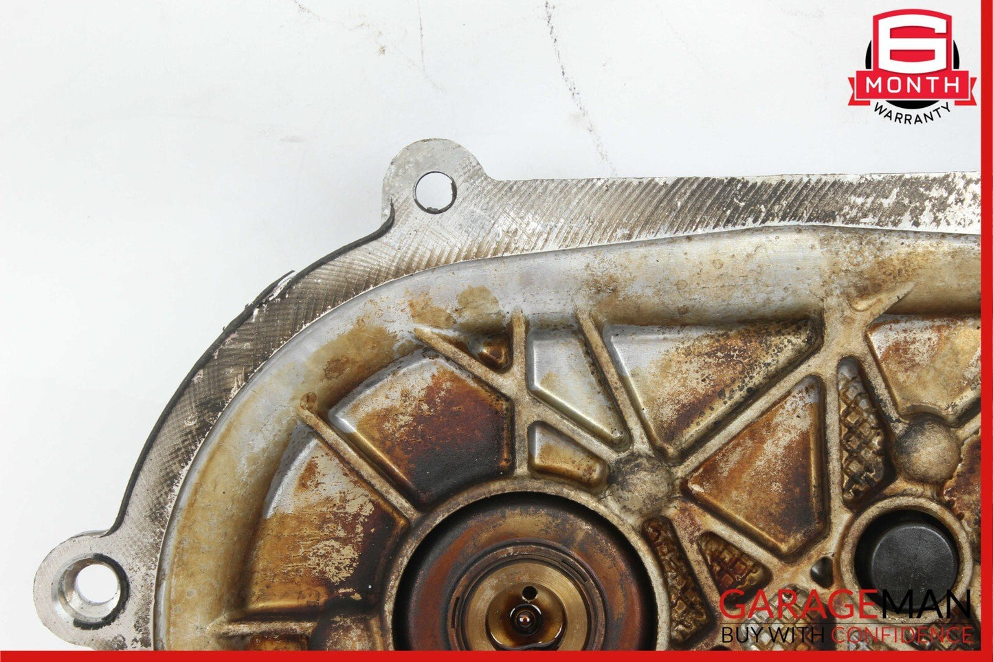 05-13 Mercedes W212 E350 Front Left Side Engine Timing Chain Cover Plate OEM