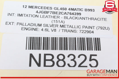 Mercedes X164 GL450 4MATIC Communication Interface Module 2049005704 OEM