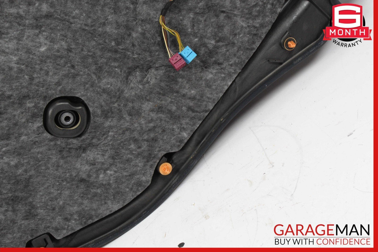 10-13 Mercedes W212 E350 E550 E400 Rear Left Side Interior Door Panel Assy Grey