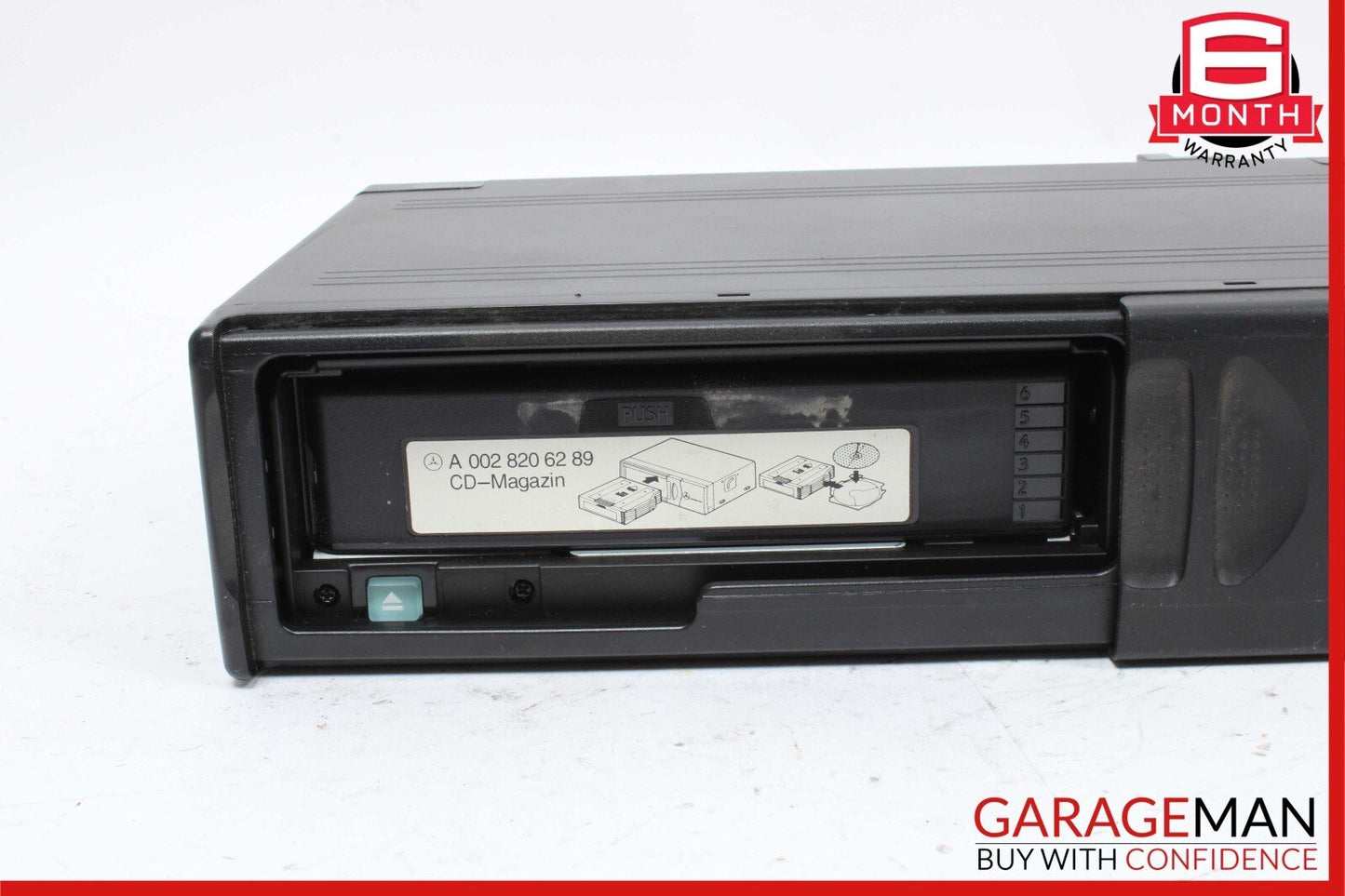 98-05 Mercedes W163 ML320 ML55 AMG CD Changer 6 Disk Player w/ Magazine MC3110