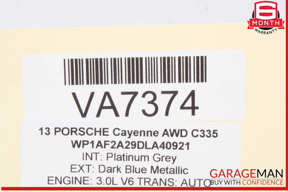 11-14 Porsche Cayenne 958 AWD Front Left Side Head Light Washer Nozzle Pump Jet