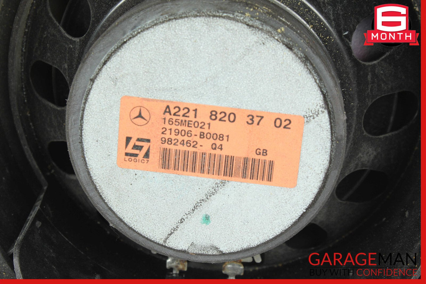 07-09 Mercedes W221 S550 S600 S63 AMG Rear Left or Right Door Speaker OEM