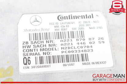 Mercedes W209 CLK350 Voice Communication Control Module 2218708726 OEM