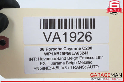 03-10 Porsche Cayenne 955 957 Rear Left Driver Side Window Regulator Motor OEM