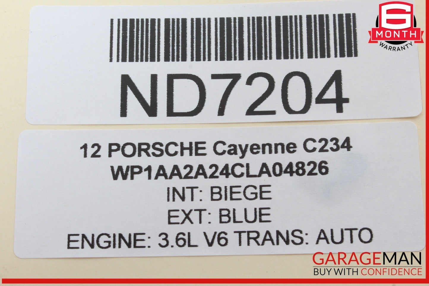 11-14 Porsche Cayenne 958 Bumper Harness Wires Wiring Park Parking Sensors OEM