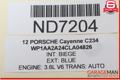 11-14 Porsche Cayenne 958 Bumper Harness Wires Wiring Park Parking Sensors OEM