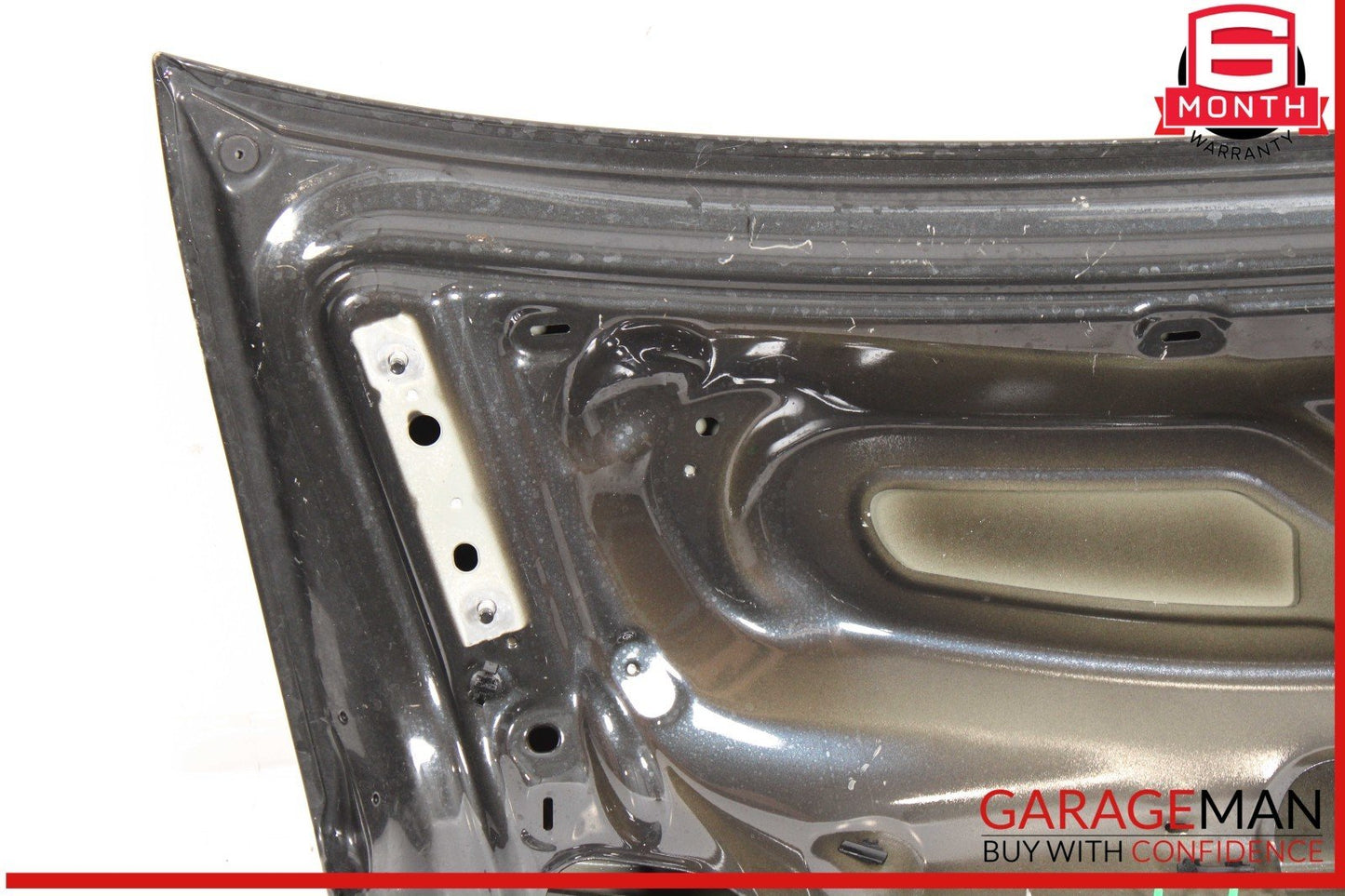 12-18 Audi A6 S6 Trunk Lid Panel Assembly Black OEM